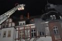 Feuer 3 Dachstuhlbrand Koeln Muelheim Gluecksburgstr P003